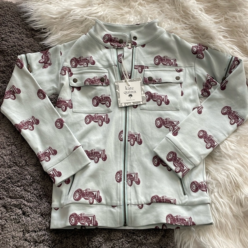 Kate Quinn 6Y Farm Tractor Motorcycle Jacket